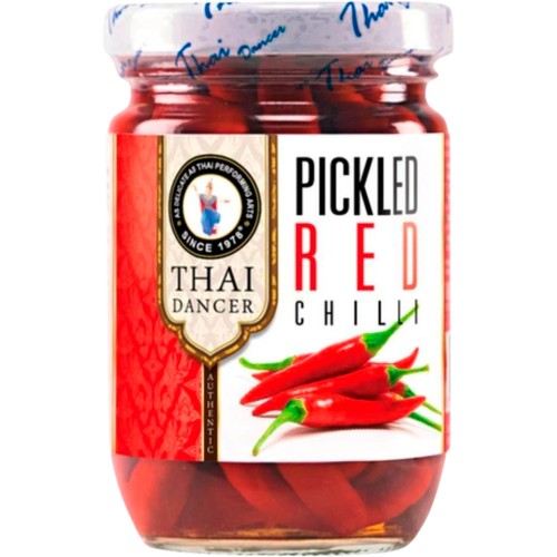 Röd Chilli Picklad 200g Thai Dancer