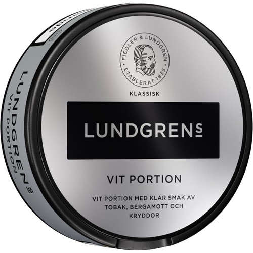 Lundgrens Vit Portion 17.6 Gram