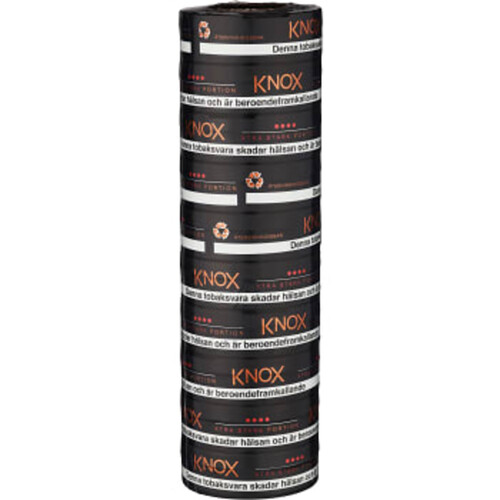 Snusstock Xtra Stark Portion 10-p Knox