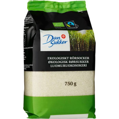 Rörsocker Ekologiskt 750g Dansukker