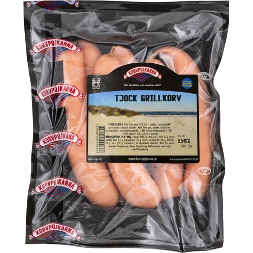 Tjock Grillkorv Korvpojkarna
