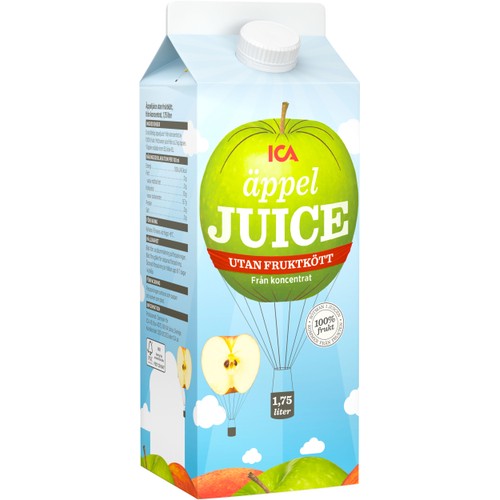 Juice Äpple utan fruktkött 1.75l ICA