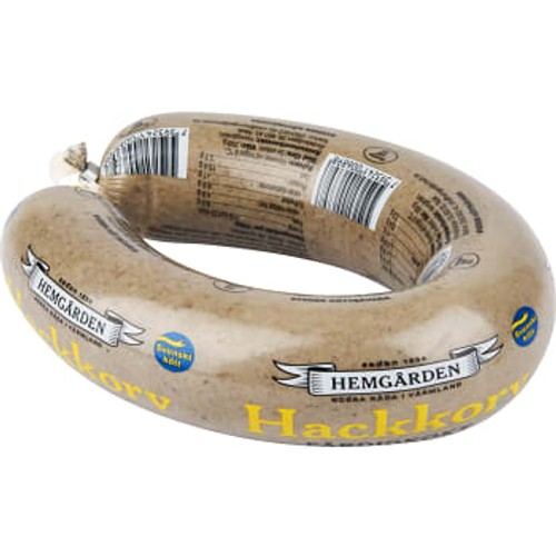 Hackkorv Färdigkokt 700g Hemgården