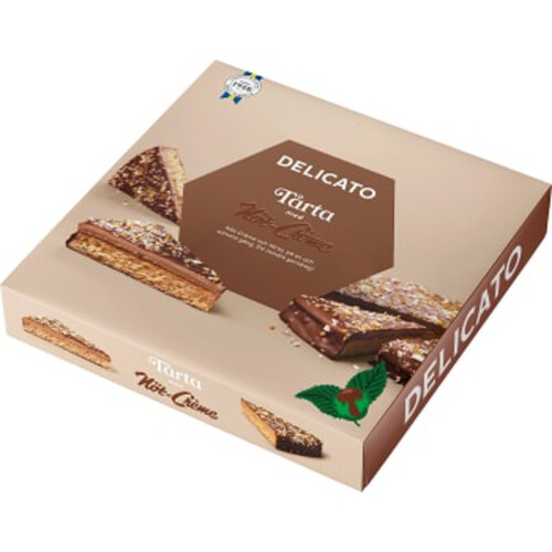 Tårta Nöt-Créme 750g Delicato