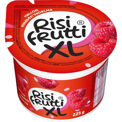 Mellanmål Hallon XL 225g Risifrutti