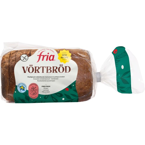 Vörtbröd Glutenfri 500g Fria