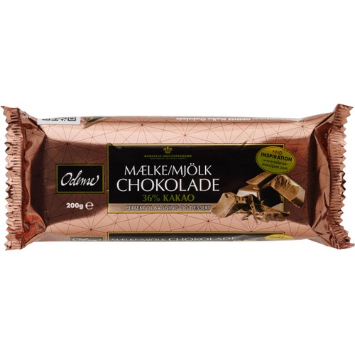 Bakchoklad Ljus 200g Odense