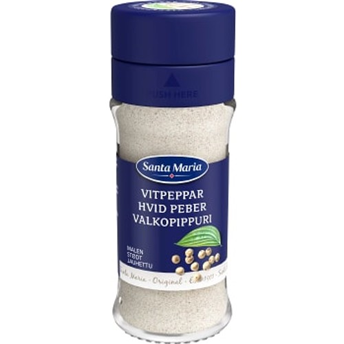 Vitpeppar Malen 35g Santa Maria