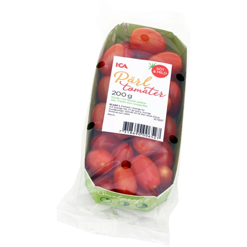 Röda pärltomater 200g Klass 1 ICA selection