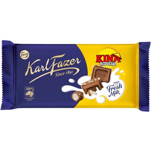 Chokladkaka Kina Rispuffar 125g Fazer