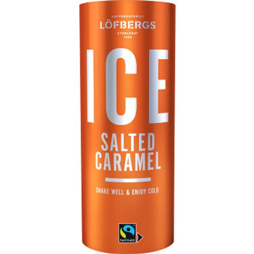 Iskaffe Ice Salted Caramel Fairtrade 230ml Löfbergs