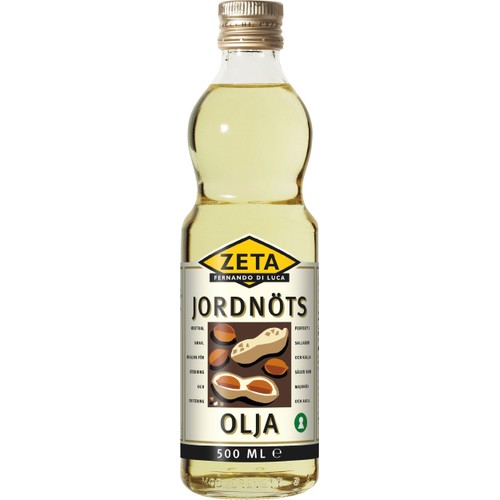 Jordnötsolja 500ml Zeta