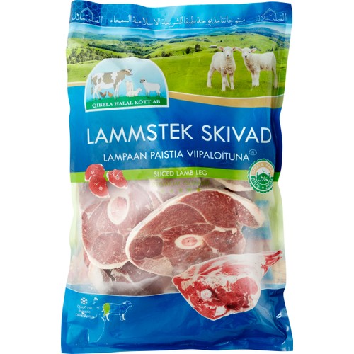 Lammstek i Skivor ca 2600g Qibbla Halal