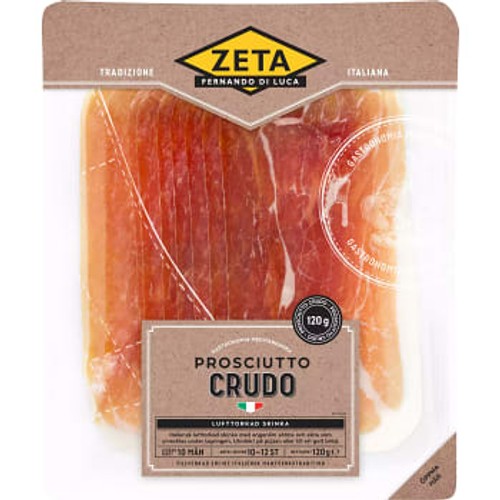 Prosciutto Crudo 120g Zeta