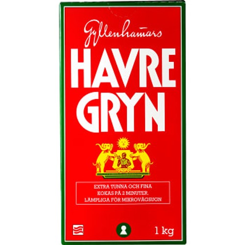 Havregryn 1kg Gyllenhammars