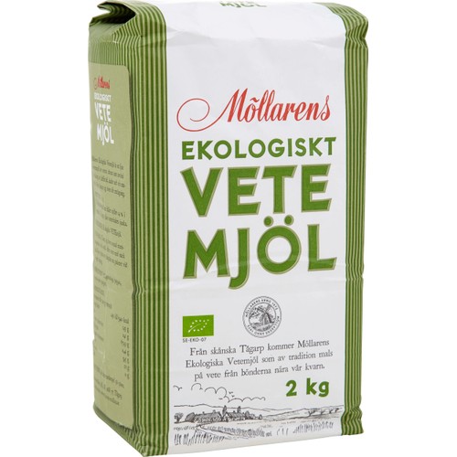 Vetemjöl Ekologiskt 2kg Möllarens