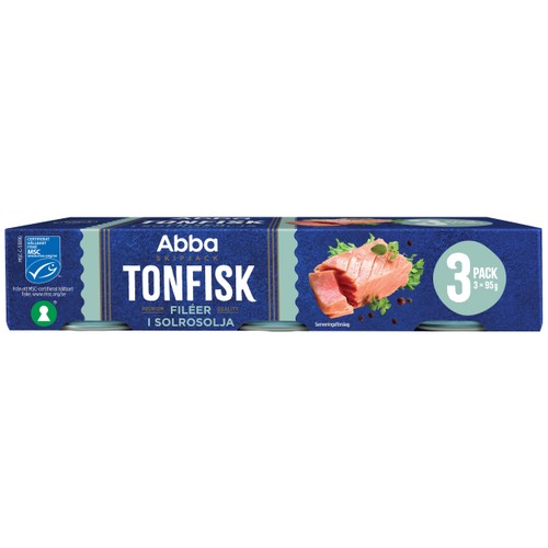 Tonfisk i olja 3-p 95g Abba
