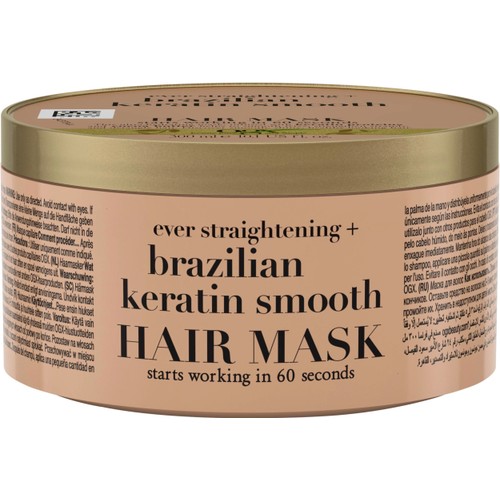 Hårmask Brazilian Keratin Smooth 300ml OGX