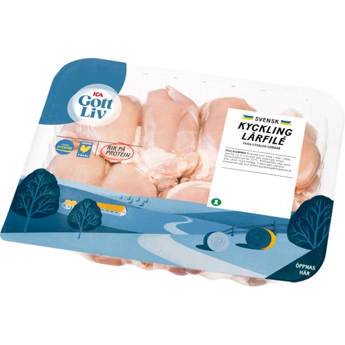 Kycklinglårfilé Färsk 840g ICA Gott Liv