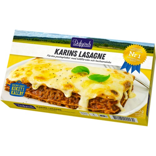 Karins lasagne 390g Dafgårds