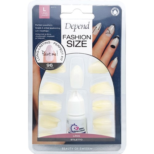 Fashion Size 96-p Stiletto 1 Styck Depend