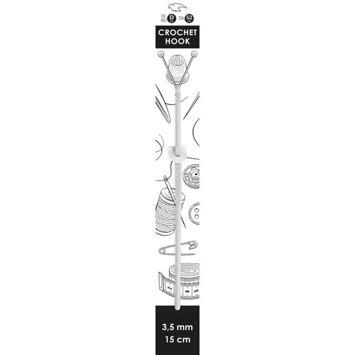 Virknål Aluminium 3,5mm/15cm 1st Falk