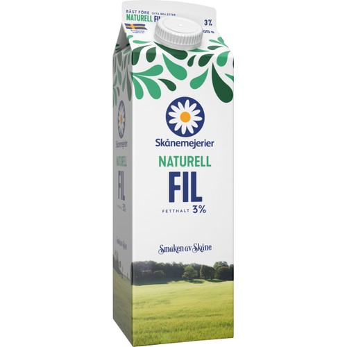 Filmjölk 3% 1l Skånemejerier