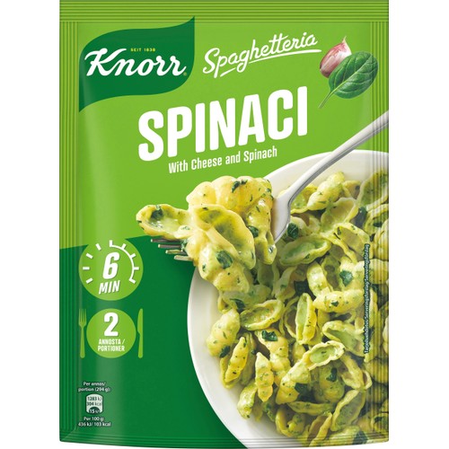 Spaghetteria Spenat 2-p Knorr