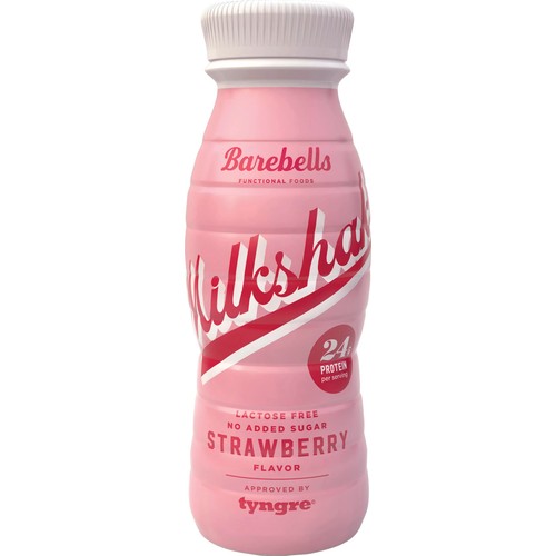 Proteinmilkshake Jordgubb 330ml Barebells