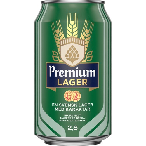 Öl Premium Lager 2,8% 33cl Spendrups