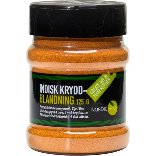 Kryddmix Indisk 125g Nordic Spice