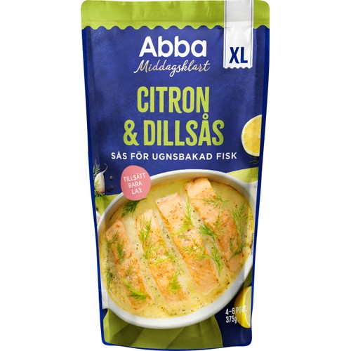 Citron Dillsås XL 375g Middagsklart Abba