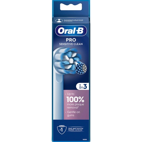 Tandborstrefill Sensitive 3p Oral-B