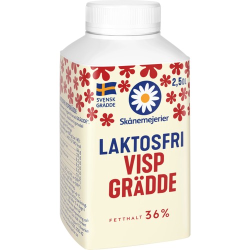 Vispgrädde Laktosfri 36% 2,5dl Skånemejerier