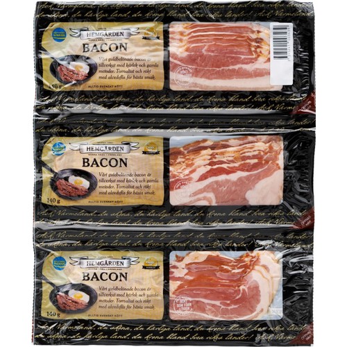 Bacon Alvedsrökt 420g Hemgården
