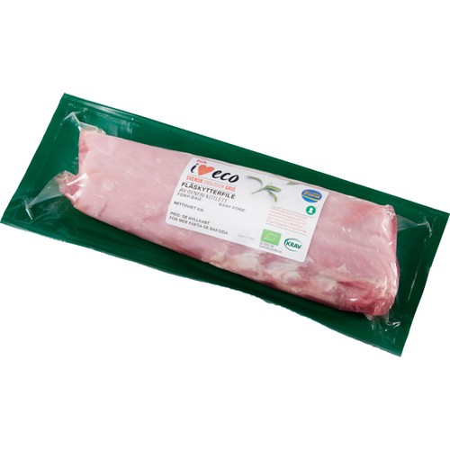 Fläskytterfilé Frystinad ca 650g KRAV ICA I love eco