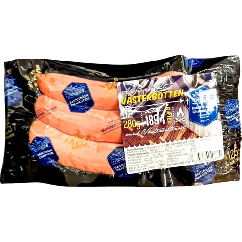 Västerbottensgrill Med Västerbottensost 280g Bastuträsk Charkuteri