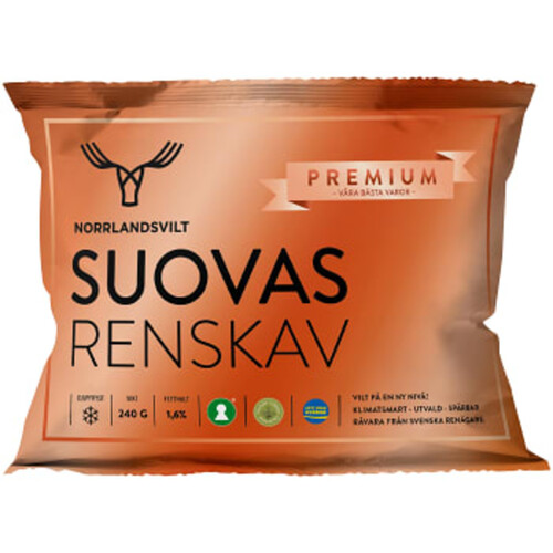 Suovas Renskav Premium 240g Norrlandsvilt