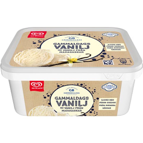 Glass Gammaldags Vanilj 1.8l GB Glace