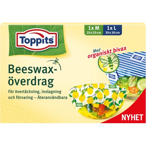 Beeswaxöverdrag M/L 2-p Toppits