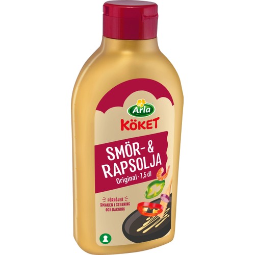 Smör- & rapsolja flytande 80% 7,5dl Arla Köket®