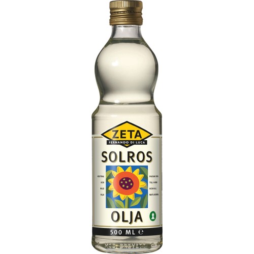 Solrosolja 500ml Zeta