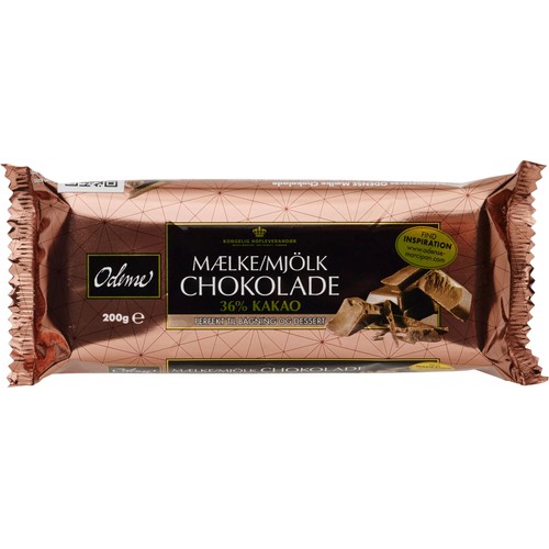 Bakchoklad Ljus 200g Odense