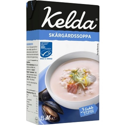 Skärgårdssoppa 5dl Kelda
