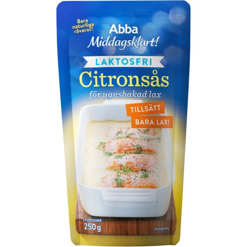 Citronsås Laktosfri 250g Abba