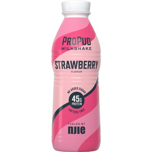 Proteinmilkshake Strawberry Laktosfri 750ml NJIE