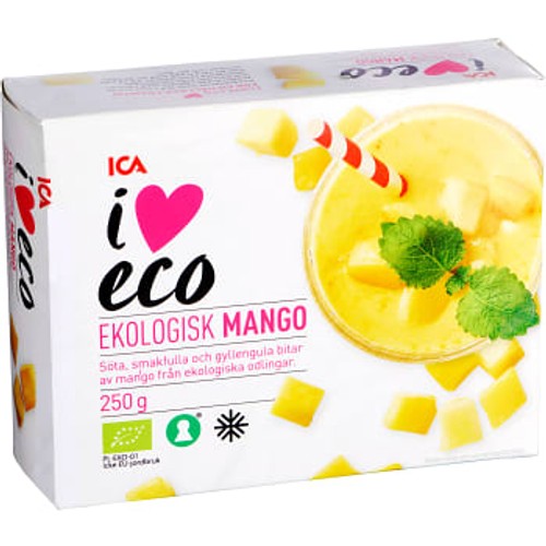 Mango Fryst Ekologisk 250g ICA I love eco