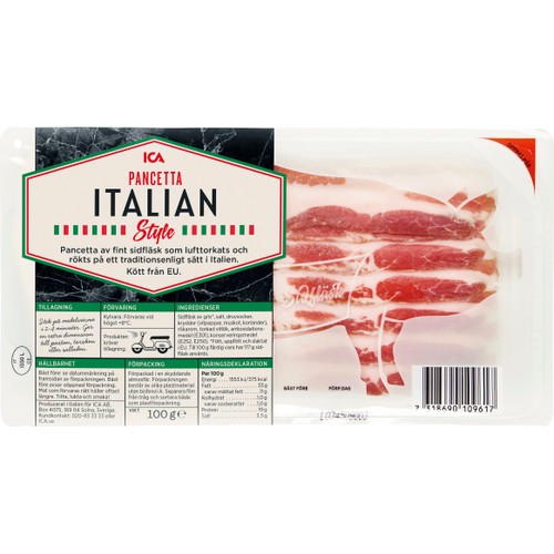 Pancetta 100g ICA