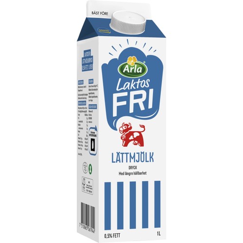 Lättmjölkdryck 0,5% Laktosfri 1l Arla Ko®