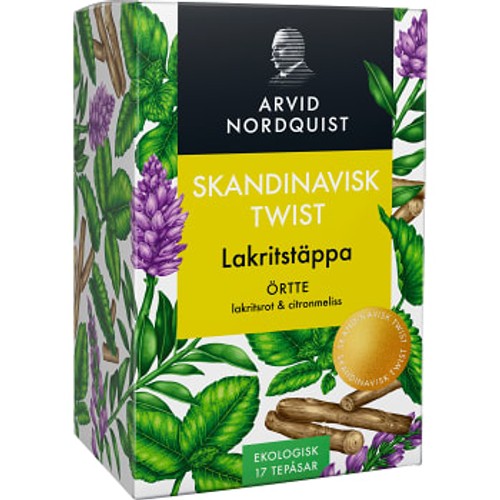 Örtte Larkitstäppa Lakritsrot & Citronmeliss Eko 17-p Arvid Nordquist